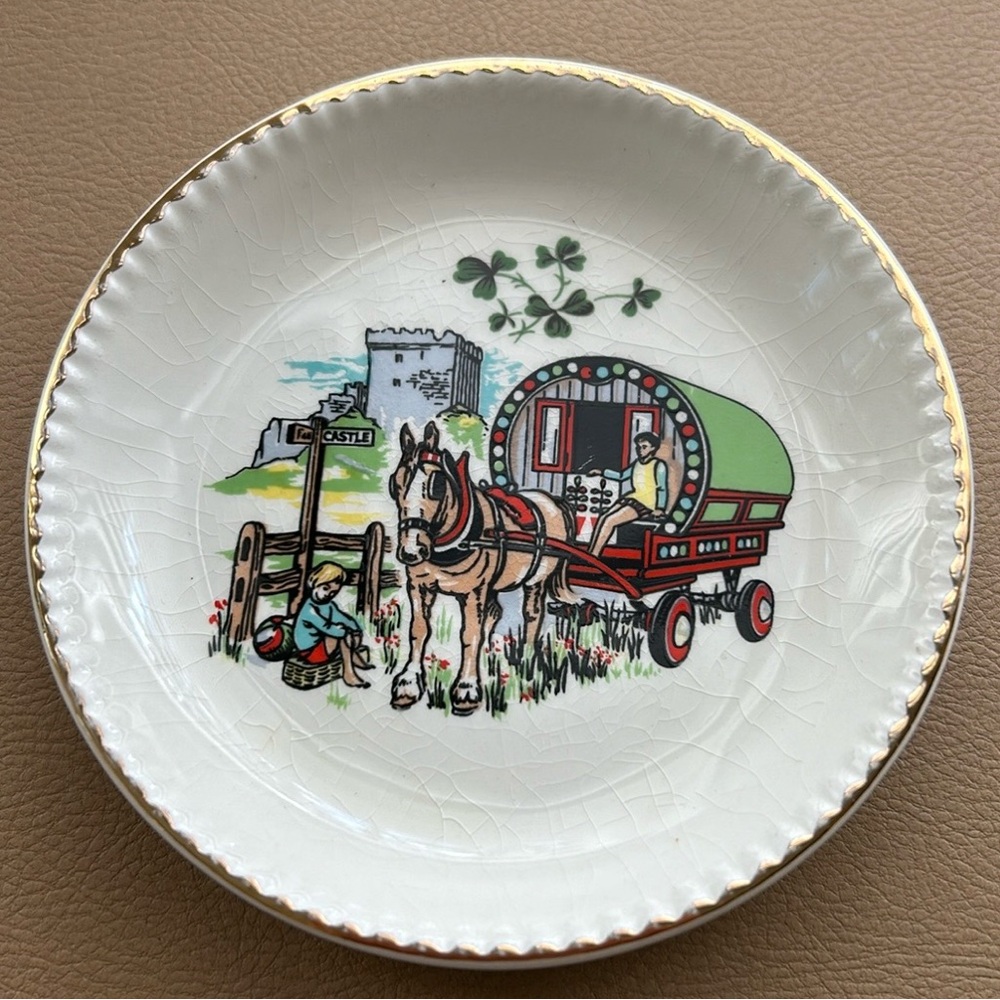 Vintage Ireland Trinket Dish